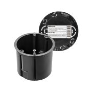 Установочная коробка СП D73х73мм, углубленная, саморезы,  метал. лапки, IP20, инд. штрихкод, TDM