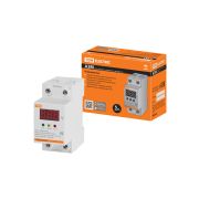 Реле напряжения 1ф серии АЗМ-LED с LED-дисплеем 63А-230В TDM