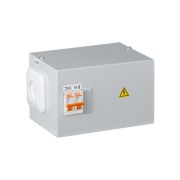 Ящик с трансформатором понижающим ЯТП-0,25 220/36-2 авт. IP31 TDM