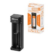 Зарядное устройство для литиевых аккумуляторов ION1 (0.5/1A, 1 слот, 10440/18650/26650), USB, TDM