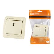 Переключатель на 2 направления 1-кл. 10А сл.кость «Валдай» TDM