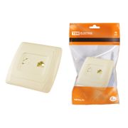 Розетка телефонная RJ11  сл. кость «Онега» TDM