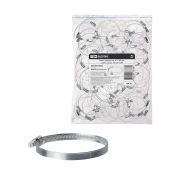 Хомут червячный, d 70-90 мм, оцинк  (упак. 100 шт) TDM