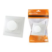 Светорегулятор поворотный RL 300 Вт белый «Таймыр» TDM