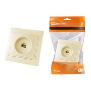 Розетка телефонная RJ11  сл. кость «Таймыр» TDM