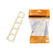 Рамка 5 постовая горизонтальная сл. кость «Таймыр» TDM