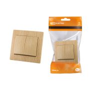 Выключатель 2 кл. 10А «ЭКО» (сосна) «Таймыр» TDM