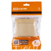 Выключатель 1 кл. 10А сосна «Лама» TDM