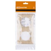 Рамка 2-х постовая вертикальная сосна «Лама» TDM