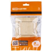 Перекрестный выключатель 1-кл. 10А сосна «Лама» TDM