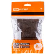 Перекрестный выключатель 1-кл. 10А венге «Лама» TDM