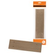 Накладка на бревно деревянная универсальная НБУ 1Пх4 240 мм, под покраску TDM