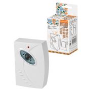 Звонок беспроводной на батарейках «народный» ЗББ-Н-11/1-32М (32 мелодии, кнопка IP30, 2х1,5В АА, открытый код)