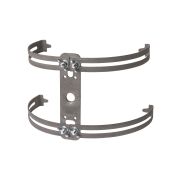 Крепление молниеприемного стержня до 2 м регулируемое для круглого конька  ДМР16.ТД, М16, термодиффузия (компл. 1 шт.) TDM