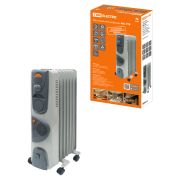 Масл. обогрев. МО-7ТВ, 1500 Вт, 7 сек, вент, регул. мощн. (600/900/1500+400 Вт), термостат, TDM