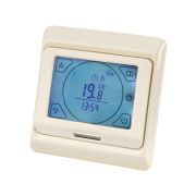 Термостат для теплых полов электронный сенсорный ТТПЭ-2 16А 250В с датчиком 3м сл костьTDM