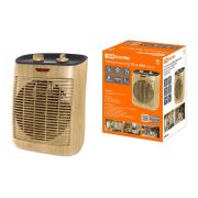 Тепловентилятор ТВ-4, «ЭКО», 2000 Вт, регул. мощн. (1200/2000 Вт), термостат, сосна, TDM