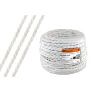 Ретро провод «Эко» 3х2,5 витой ГОСТ белый (50м) TDM