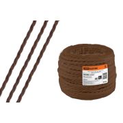 Ретро провод «Эко» 2х2,5 витой ГОСТ коричневый (50м) TDM