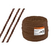 Ретро провод «Эко» 3х2,5 витой ГОСТ коричневый (50м) TDM