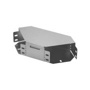 Поворот на 90 град. горизонтальный 80х150 мм TDM