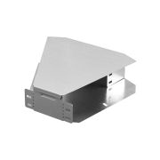 Поворот на 45 град. горизонтальный 80х300 мм TDM