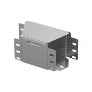 Поворот на 45 град. горизонтальный 100х100 мм TDM