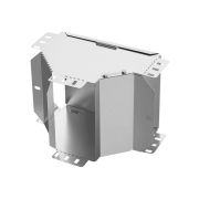 Ответвитель Т-образный вертикальный вниз 100х200 мм TDM