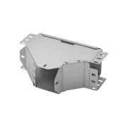 Ответвитель Т-образный вертикальный вниз боковой 100х100 мм TDM