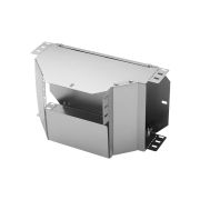 Ответвитель Т-образный вертикальный вверх боковой 100х200 мм TDM