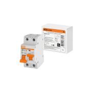 Автоматический выключатель с механической блокировкой (байпас) ВА47-29Б 1Р+1Р 10А 4,5кА х-ка C TDM