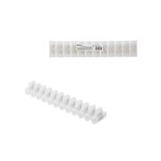 Зажим винтовой ЗВИ-100 полипропилен 6-25мм2 12пар 100°С белый (индивидуальная упаковка) TDM