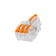 Клемма разветвительная СКР-613 в прозрачном корпусе (4 мм2) (5 шт/упак) TDM