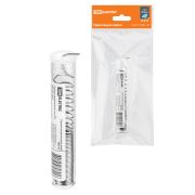 Припой ПОС 61, трубка с канифолью, ГОСТ 21931-76, Ø1 мм, 10 г, колба, серия «Алмаз» TDM