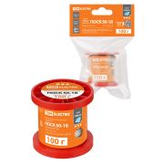 Припой ПОСК 50-18, проволока, ГОСТ 21931-76, Ø1 мм, 100 г, катушка, инд. упак., «Алмаз» TDM