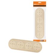 Накладка на бревно деревянная универсальная овал НБУ 1Пх4 92х319 мм, береза TDM