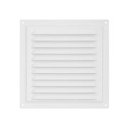 Решетка металл. 200х200, белая, с покрытием полимерной эмалью, TDM