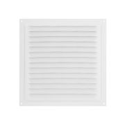 Решетка металл. 250х250, белая, с покрытием полимерной эмалью, TDM