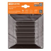 Решетка металл. 150х150, коричневая, с покрытием полимерной эмалью, TDM