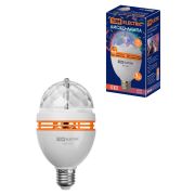 Диско-лампа ДЛ-01 с цоколем Е27, 3 Вт, RGB, 220 В, белый, TDM