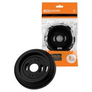 Рамка 1-но постовая черная «Виви» TDM