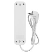 Удлинитель 4 гнезда, 7 метров, с/з, 10 А, 2300 Вт, белый, НАРОДНЫЙ У1-42050 (Ун1 420-0001)