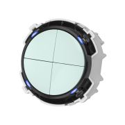 Выключатель 4-кл. 16А 250В проходной кнопочный механизм фисташковый, «Байкал» TDM