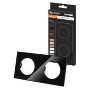 Рамка двойная агат, стекло, «Байкал» TDM