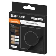 Рамка одиночная агат, алюминий, текстурированный, «Байкал» TDM