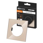 Рамка одиночная шампань, стекло, «Байкал» TDM