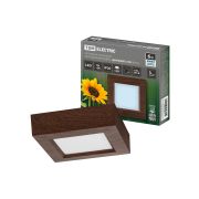 Светильник накладной светодиодный квадрат «Даунлайт» СПО (венге) 6 Вт 120*120*32 мм 4000К TDM