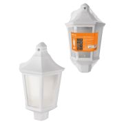 Светильник садово-парковый НБУ 06-60-003 настенный, пластик, расс. поликарбонат, белый TDM