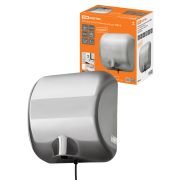 Электрическая сушилка для рук СЭР-3, 230 В, 1200 Вт, 100 м/с, антивандальная, хром, TDM