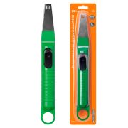 Зажигалка пьезоэлектрическая бытовая ПЗ-01, зелёная, TDM